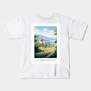 Affiche La provence - France - illustration Kids T-Shirt